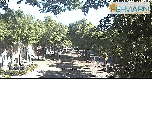 Archiv Foto Webcam Fehmarn: Marktplatz in Burg