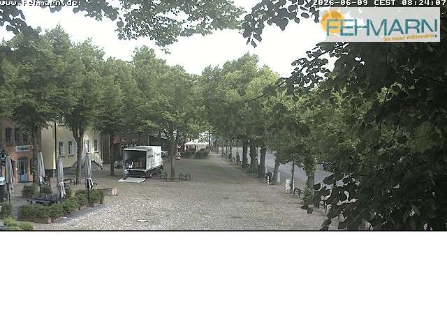 Archiv Foto Webcam Fehmarn: Marktplatz in Burg