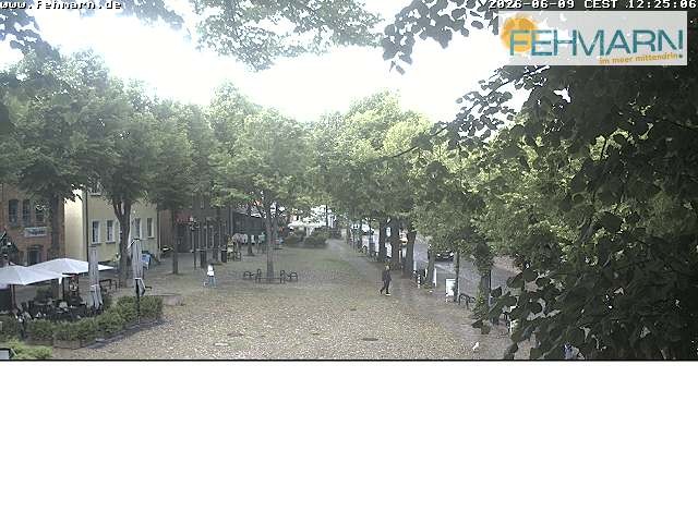 Archiv Foto Webcam Fehmarn: Marktplatz in Burg