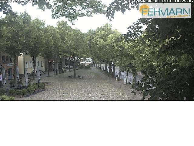 Archived image Webcam Fehmarn: View Market Place in Burg
