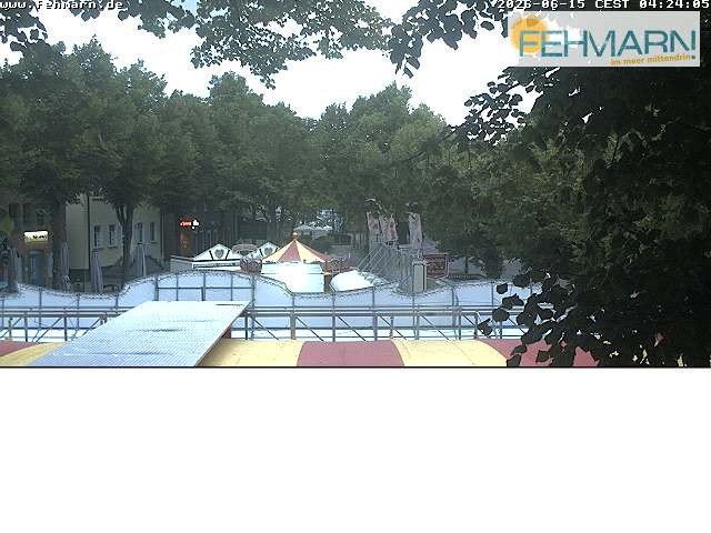 Archived image Webcam Fehmarn: View Market Place in Burg