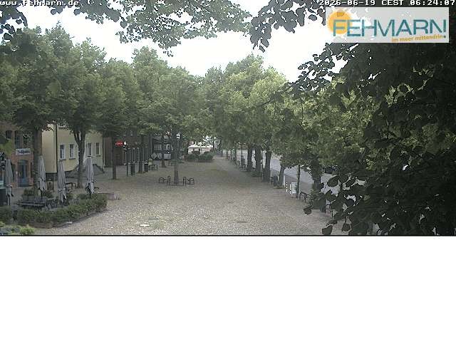 Archiv Foto Webcam Fehmarn: Marktplatz in Burg