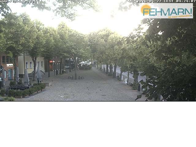 Archiv Foto Webcam Fehmarn: Marktplatz in Burg