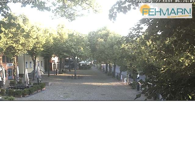 Archiv Foto Webcam Fehmarn: Marktplatz in Burg