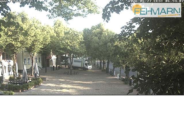 Archiv Foto Webcam Fehmarn: Marktplatz in Burg