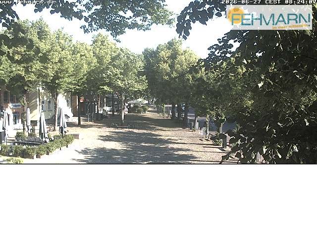 Archiv Foto Webcam Fehmarn: Marktplatz in Burg