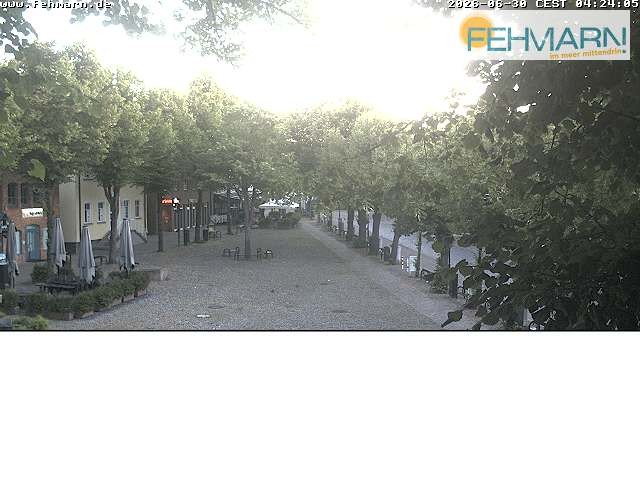 Archived image Webcam Fehmarn: View Market Place in Burg