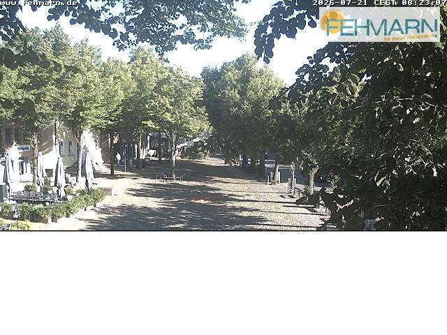 Archiv Foto Webcam Fehmarn: Marktplatz in Burg