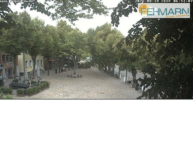Archiv Foto Webcam Fehmarn: Marktplatz in Burg