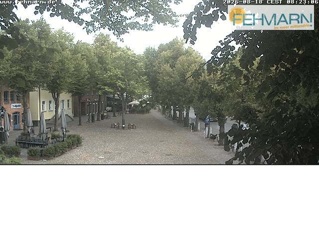 Archiv Foto Webcam Fehmarn: Marktplatz in Burg