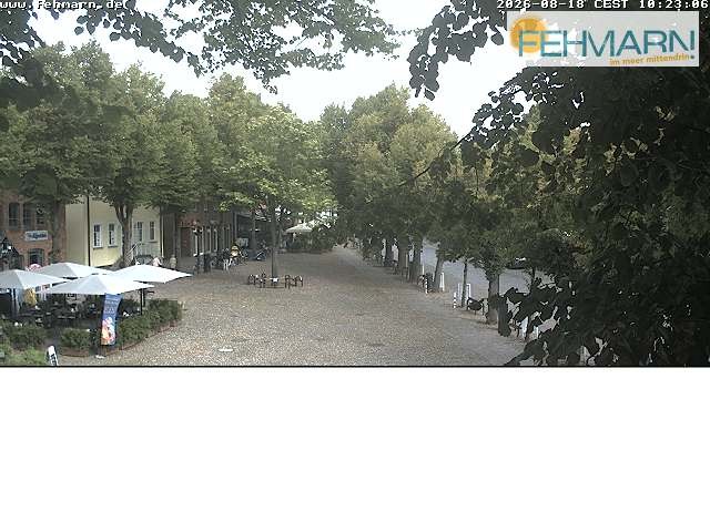 Archiv Foto Webcam Fehmarn: Marktplatz in Burg