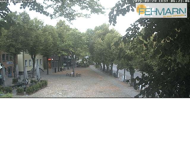 Archived image Webcam Fehmarn: View Market Place in Burg