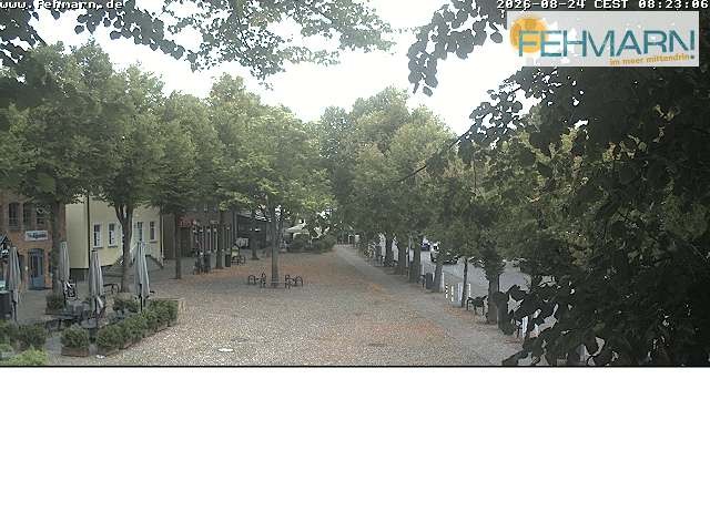 Archived image Webcam Fehmarn: View Market Place in Burg