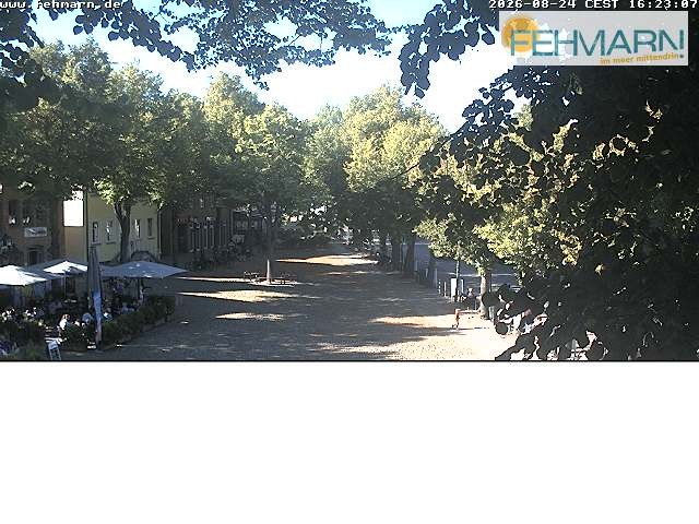 Archived image Webcam Fehmarn: View Market Place in Burg
