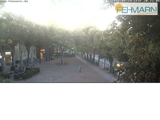 Archived image Webcam Fehmarn: View Market Place in Burg