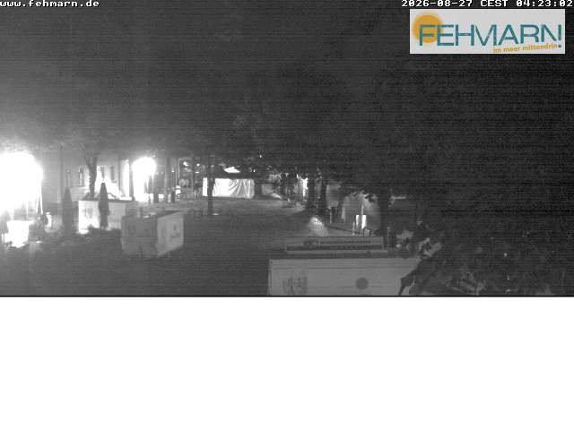 Archived image Webcam Fehmarn: View Market Place in Burg
