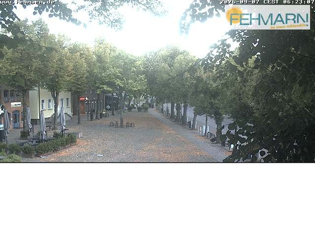 Archiv Foto Webcam Fehmarn: Marktplatz in Burg