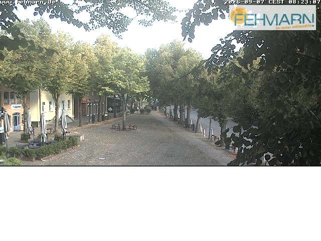 Archiv Foto Webcam Fehmarn: Marktplatz in Burg