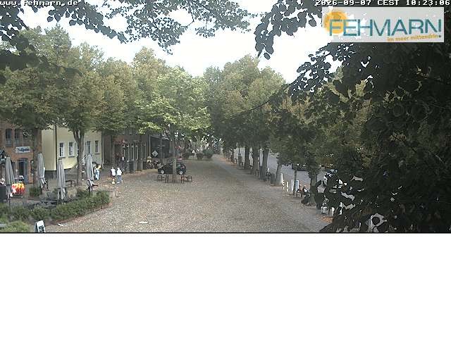 Archiv Foto Webcam Fehmarn: Marktplatz in Burg