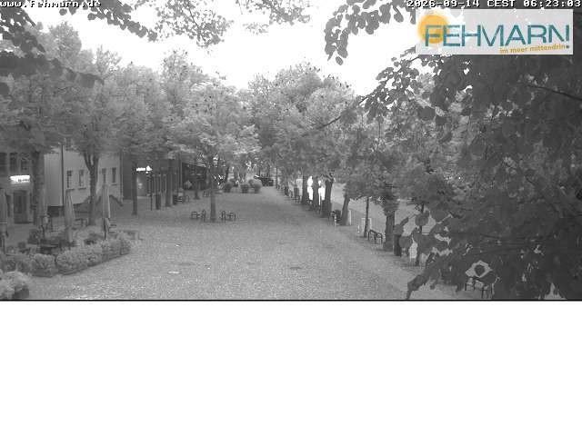 Archiv Foto Webcam Fehmarn: Marktplatz in Burg