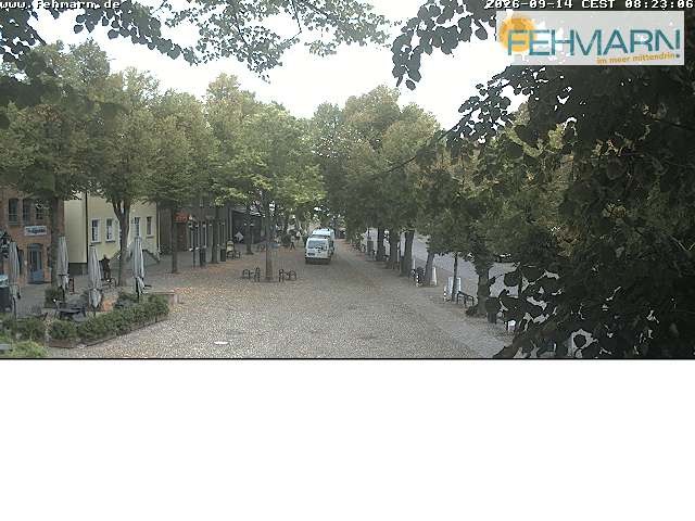 Archiv Foto Webcam Fehmarn: Marktplatz in Burg