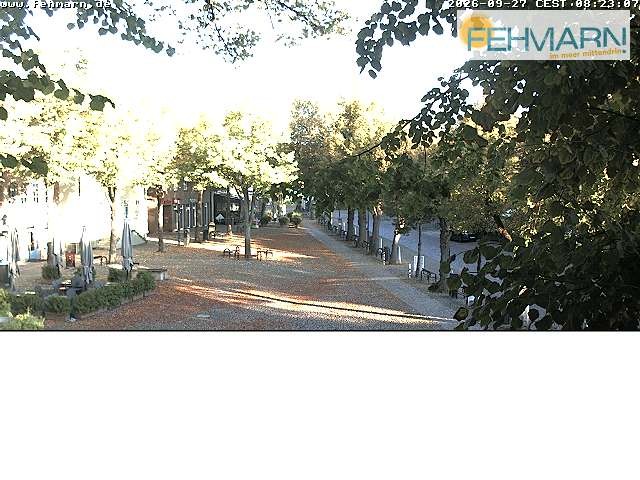 Archiv Foto Webcam Fehmarn: Marktplatz in Burg