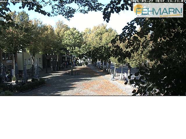 Archiv Foto Webcam Fehmarn: Marktplatz in Burg