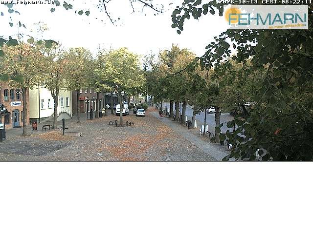 Archiv Foto Webcam Fehmarn: Marktplatz in Burg