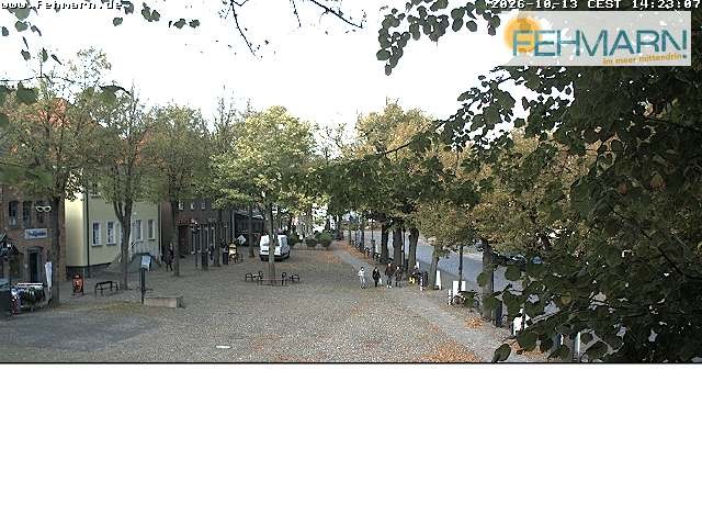 Archiv Foto Webcam Fehmarn: Marktplatz in Burg
