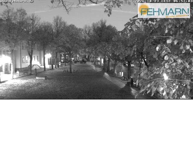 Archiv Foto Webcam Fehmarn: Marktplatz in Burg