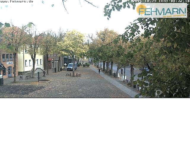 Archiv Foto Webcam Fehmarn: Marktplatz in Burg