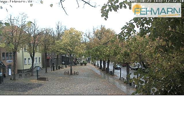 Archiv Foto Webcam Fehmarn: Marktplatz in Burg