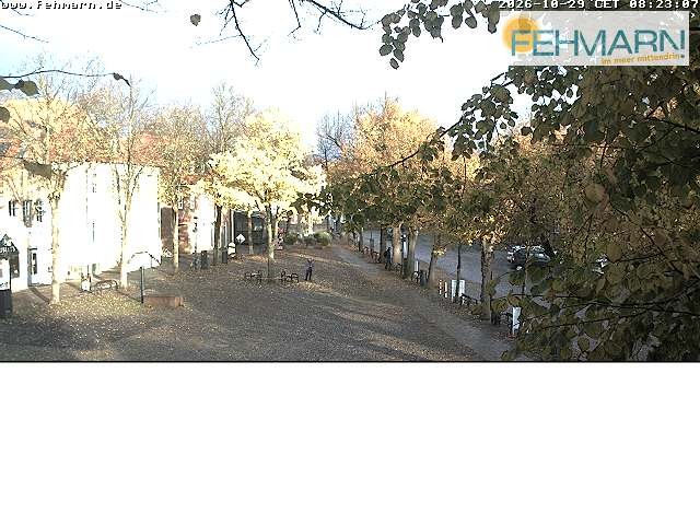 Archiv Foto Webcam Fehmarn: Marktplatz in Burg