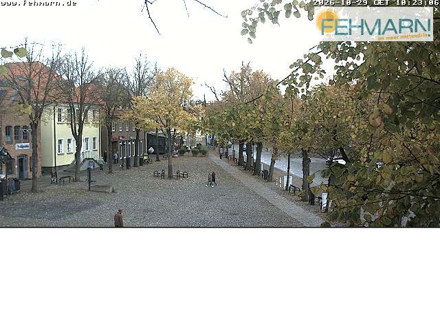 Archiv Foto Webcam Fehmarn: Marktplatz in Burg
