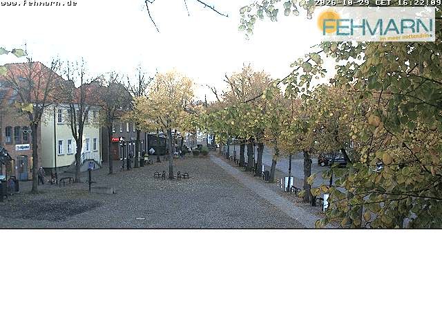 Archiv Foto Webcam Fehmarn: Marktplatz in Burg
