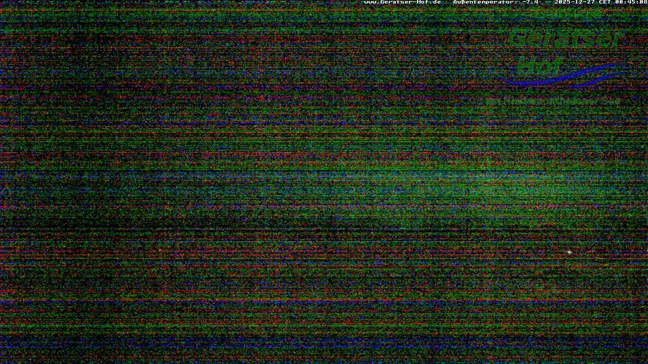 Archiv Foto Webcam Blick vom Geratser Hof auf die Niedersonthofener Seen