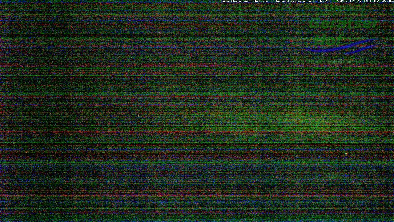 Archiv Foto Webcam Blick vom Geratser Hof auf die Niedersonthofener Seen