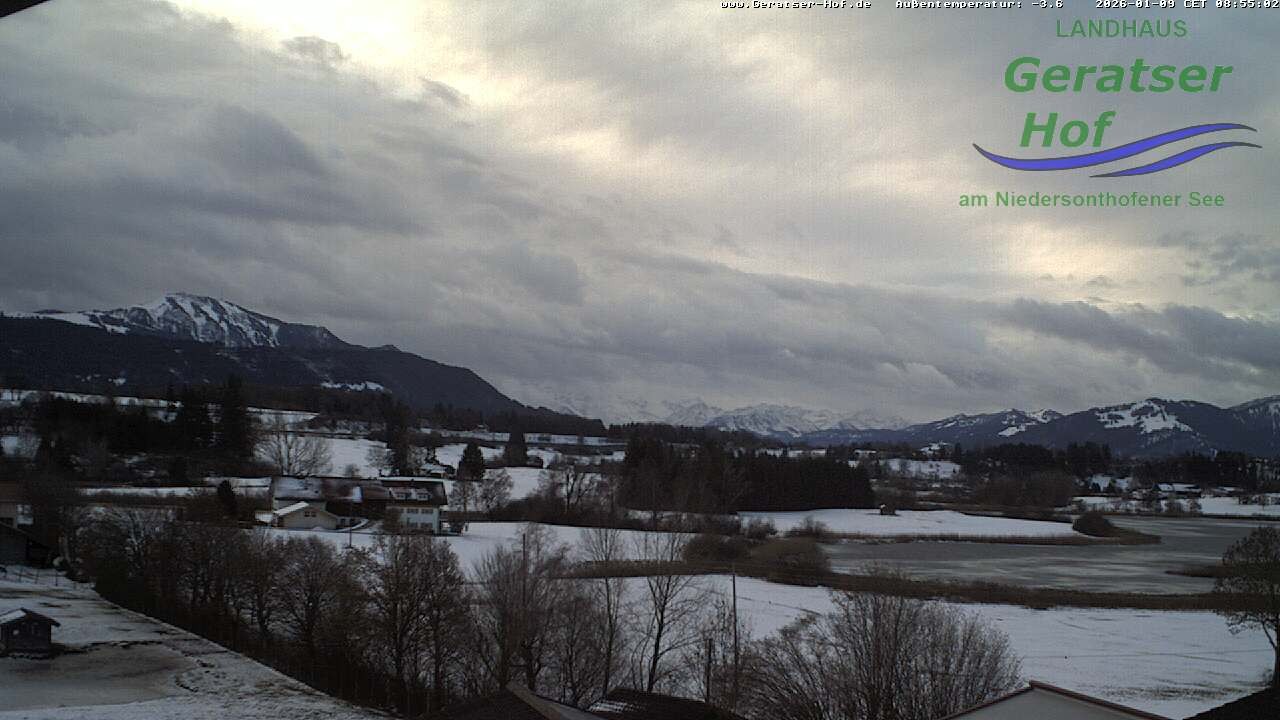 Archived image Webcam Geratser Hof near Waltenhofen