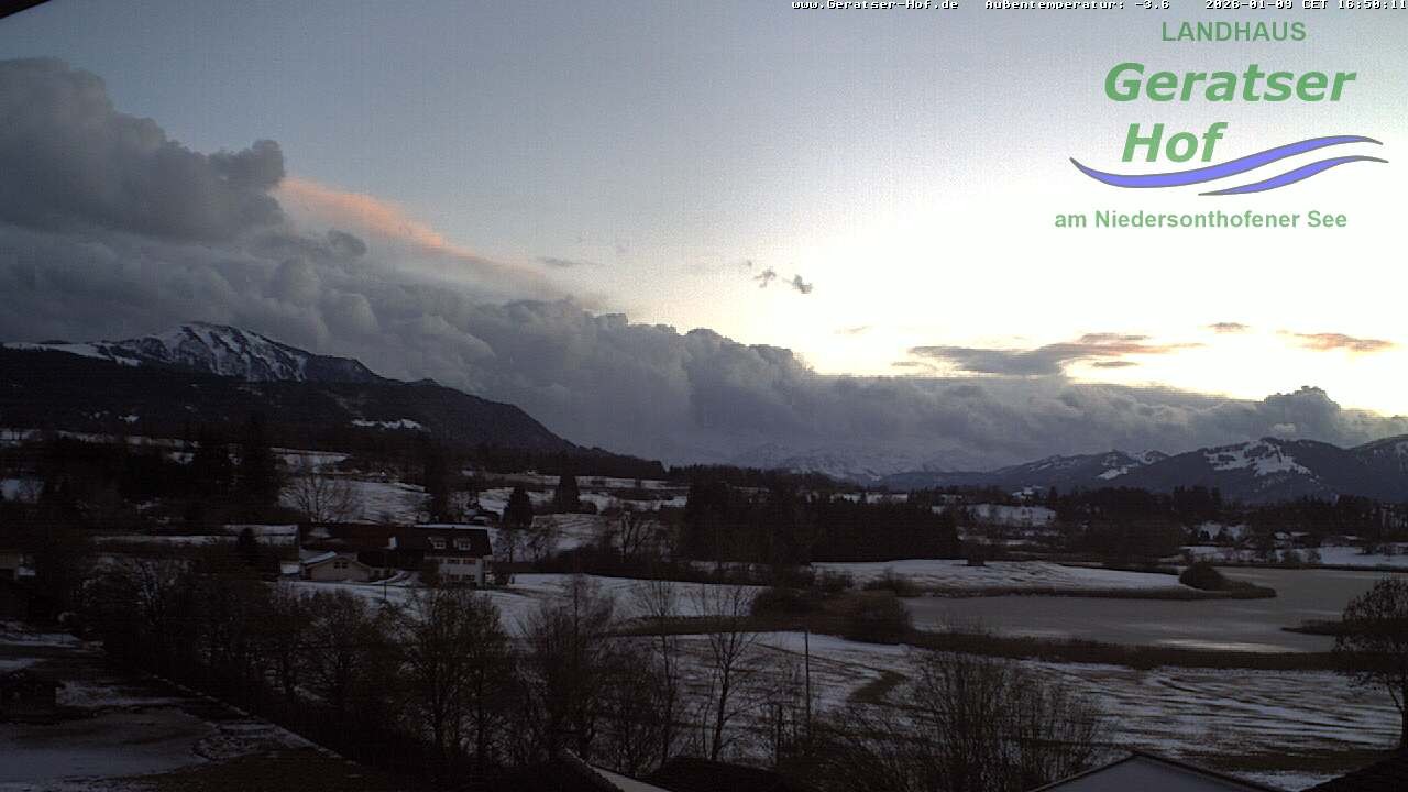 Archived image Webcam Geratser Hof near Waltenhofen