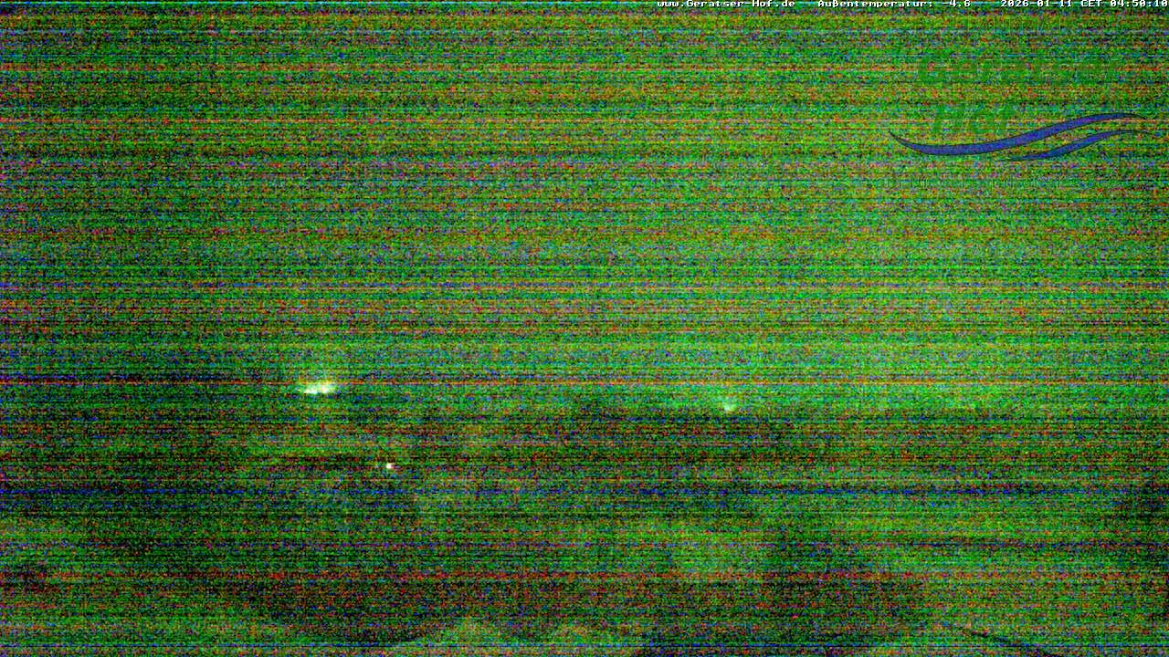 Archived image Webcam Geratser Hof near Waltenhofen