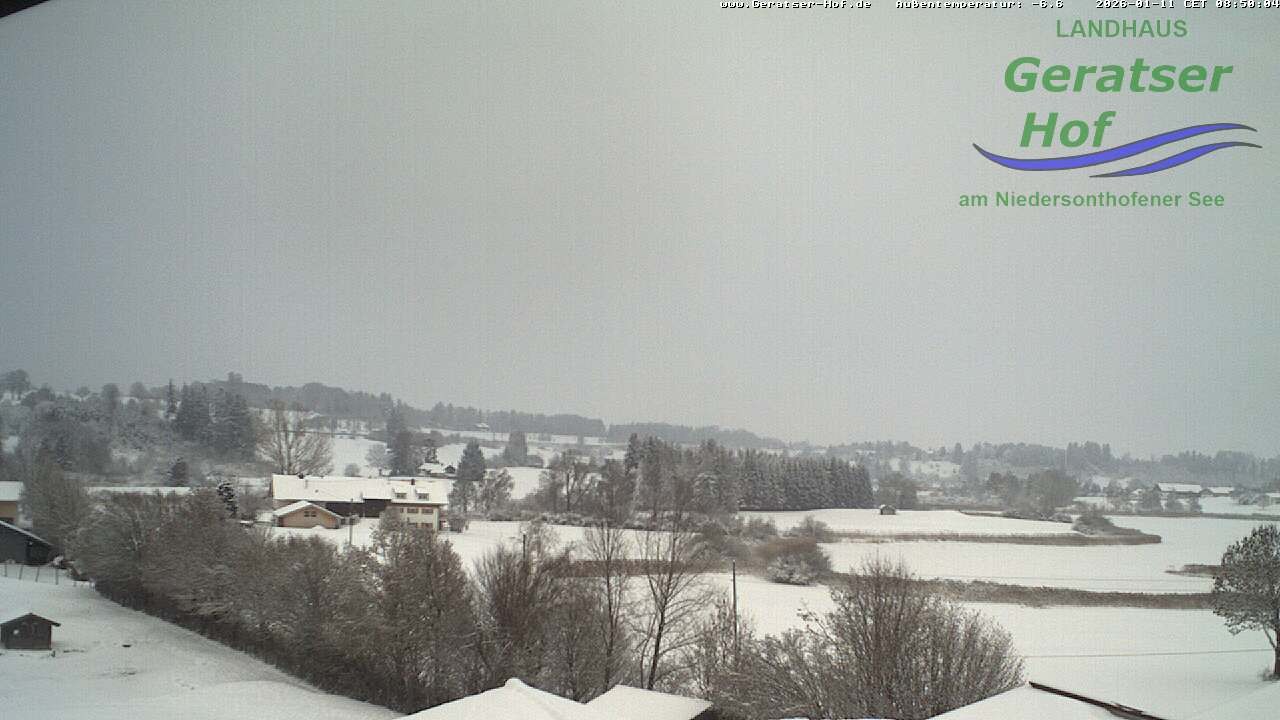 Archived image Webcam Geratser Hof near Waltenhofen