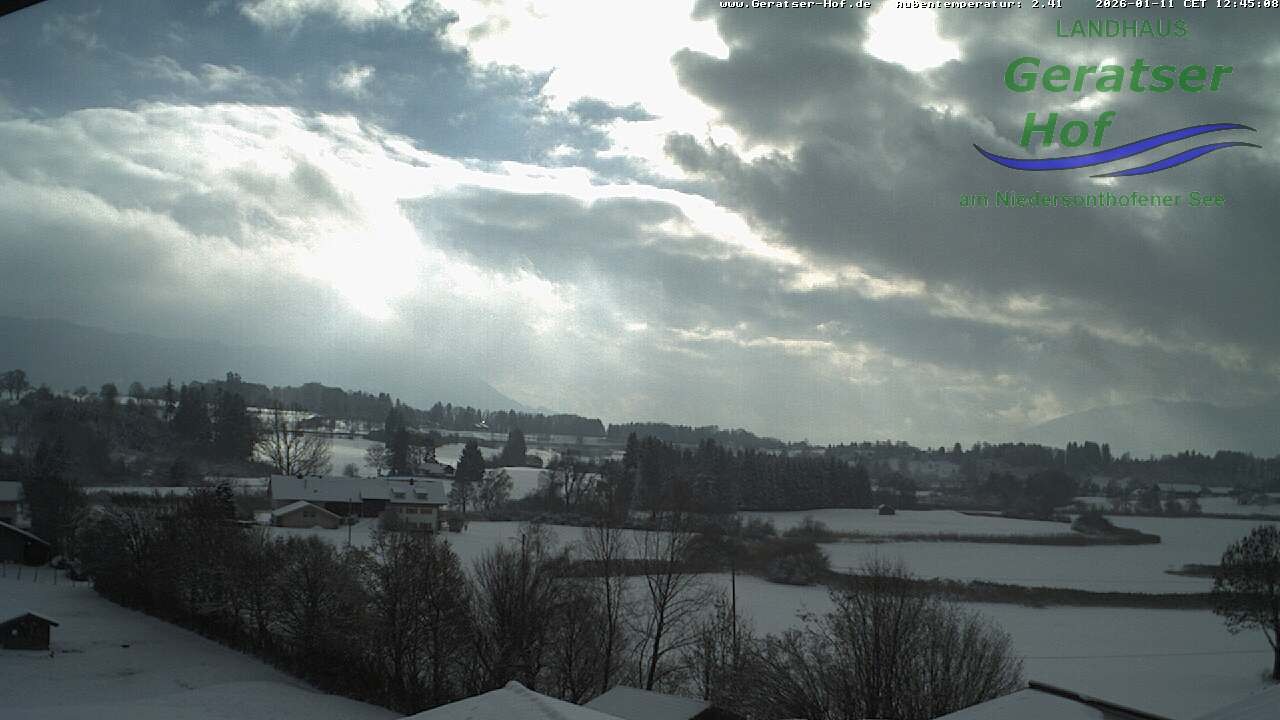 Archived image Webcam Geratser Hof near Waltenhofen