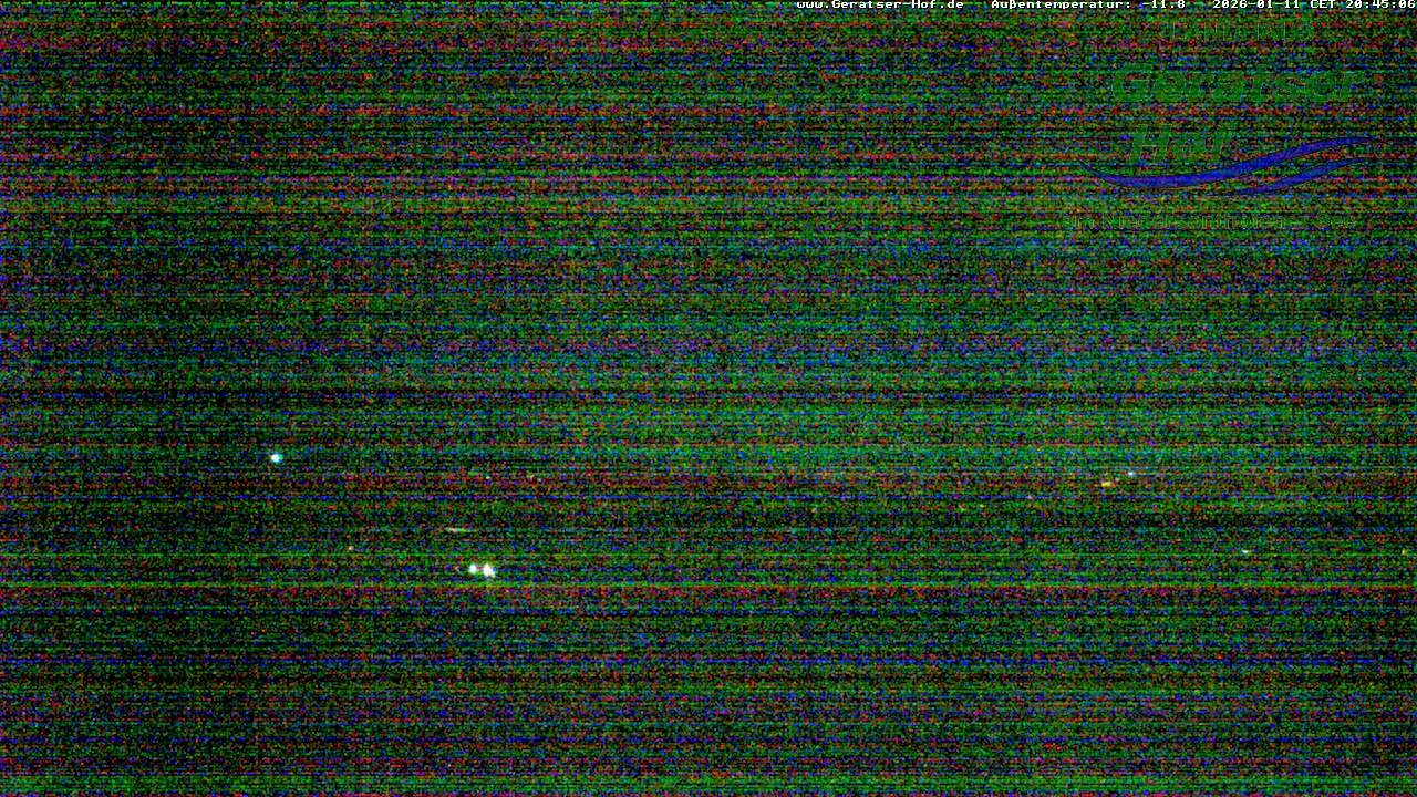 Archived image Webcam Geratser Hof near Waltenhofen