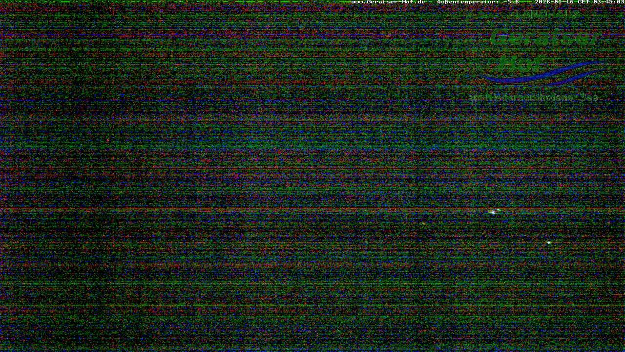 Archiv Foto Webcam Blick vom Geratser Hof auf die Niedersonthofener Seen