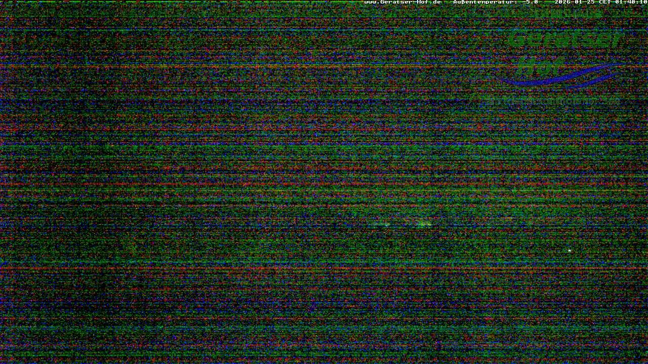 Archiv Foto Webcam Blick vom Geratser Hof auf die Niedersonthofener Seen