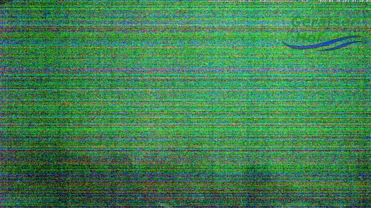 Archiv Foto Webcam Blick vom Geratser Hof auf die Niedersonthofener Seen