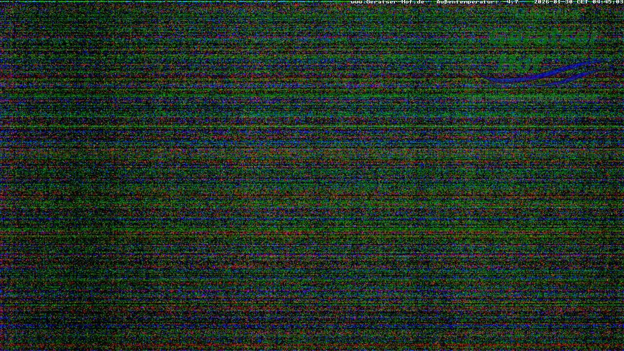 Archiv Foto Webcam Blick vom Geratser Hof auf die Niedersonthofener Seen