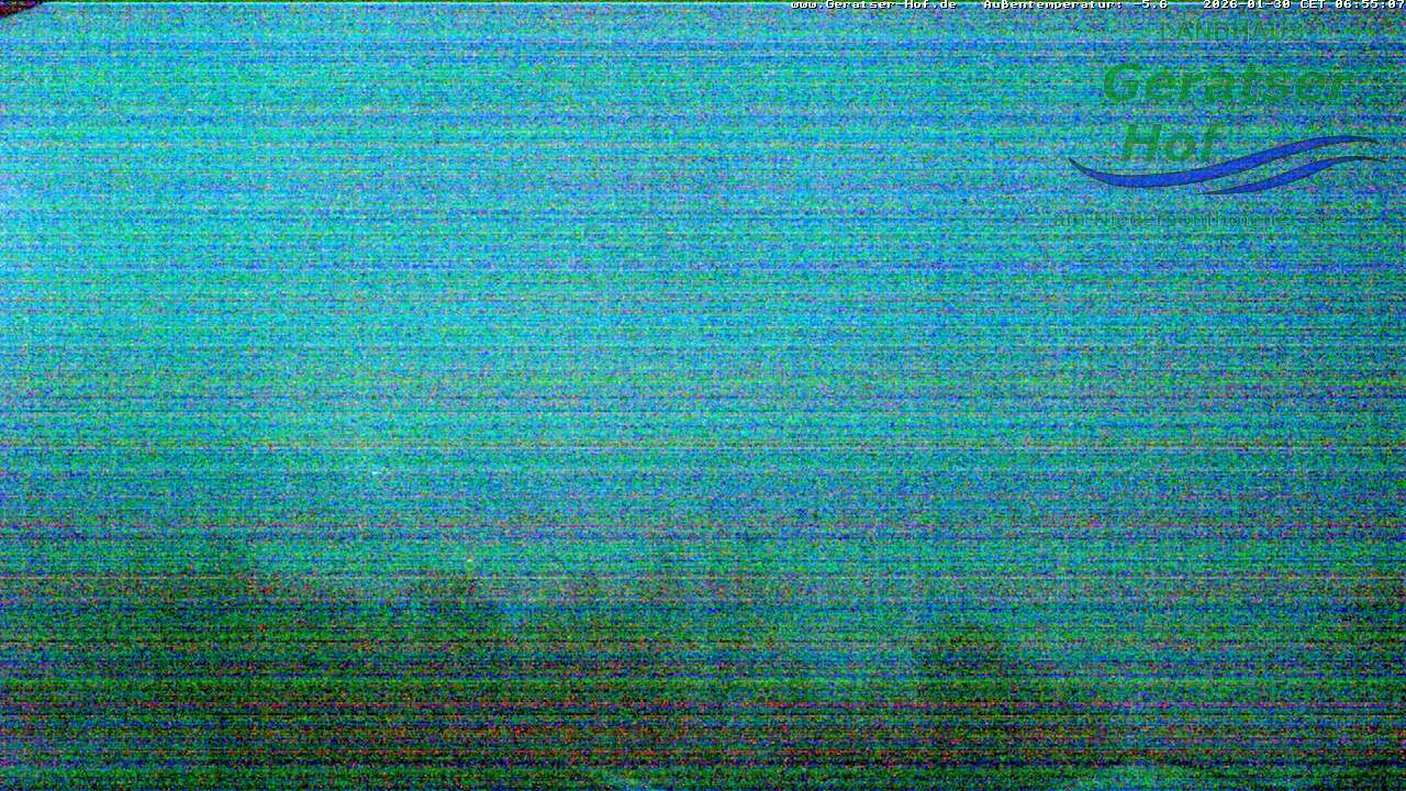 Archiv Foto Webcam Blick vom Geratser Hof auf die Niedersonthofener Seen