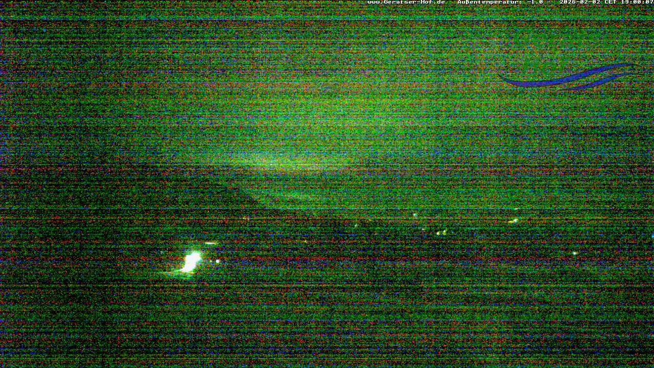 Archiv Foto Webcam Blick vom Geratser Hof auf die Niedersonthofener Seen
