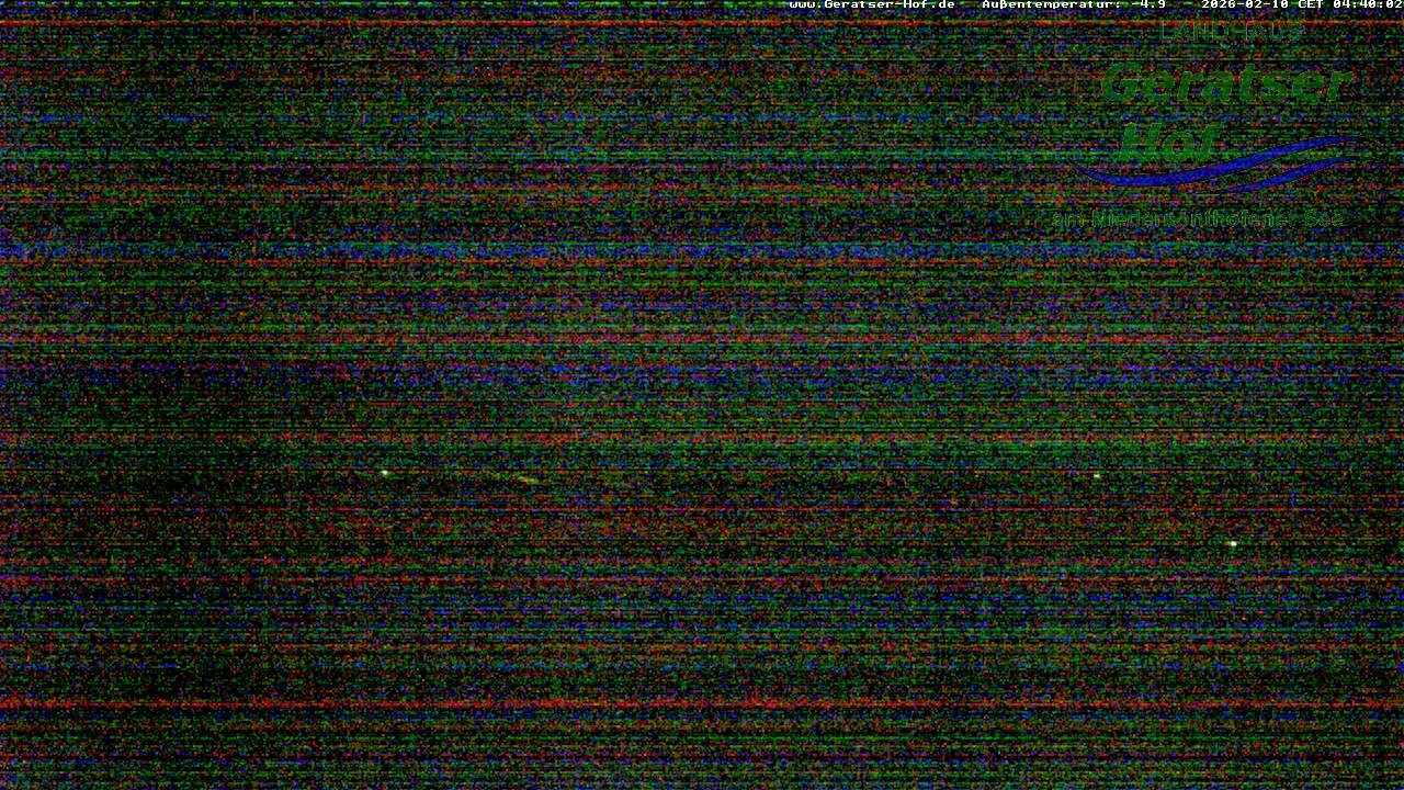 Archiv Foto Webcam Blick vom Geratser Hof auf die Niedersonthofener Seen